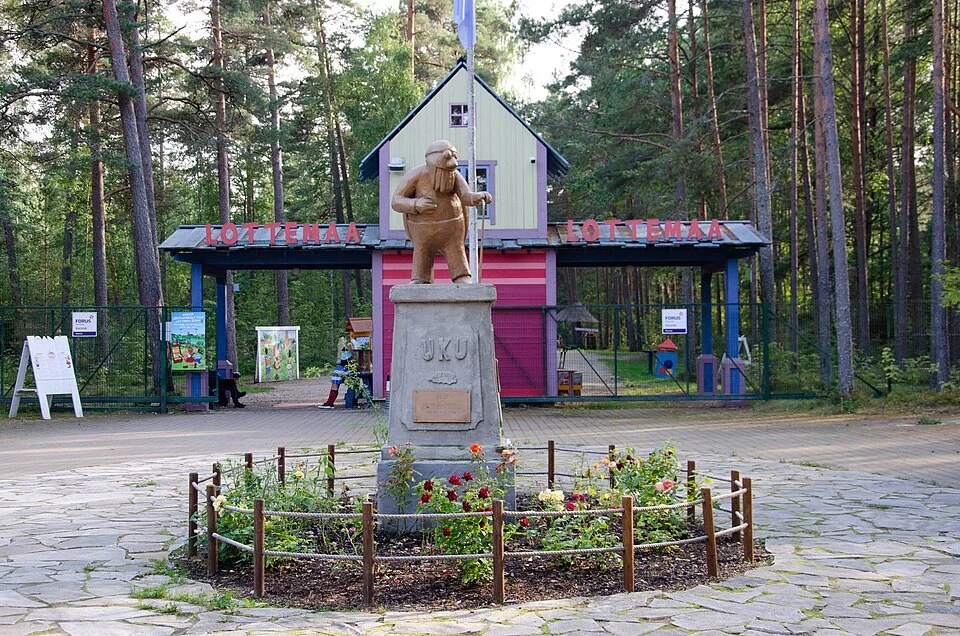 Lottemaa entrance in August 2021.